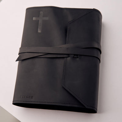 Large Leather Bible Case