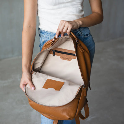 Leather Backpack Travel