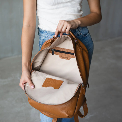 Leather Backpack Travel