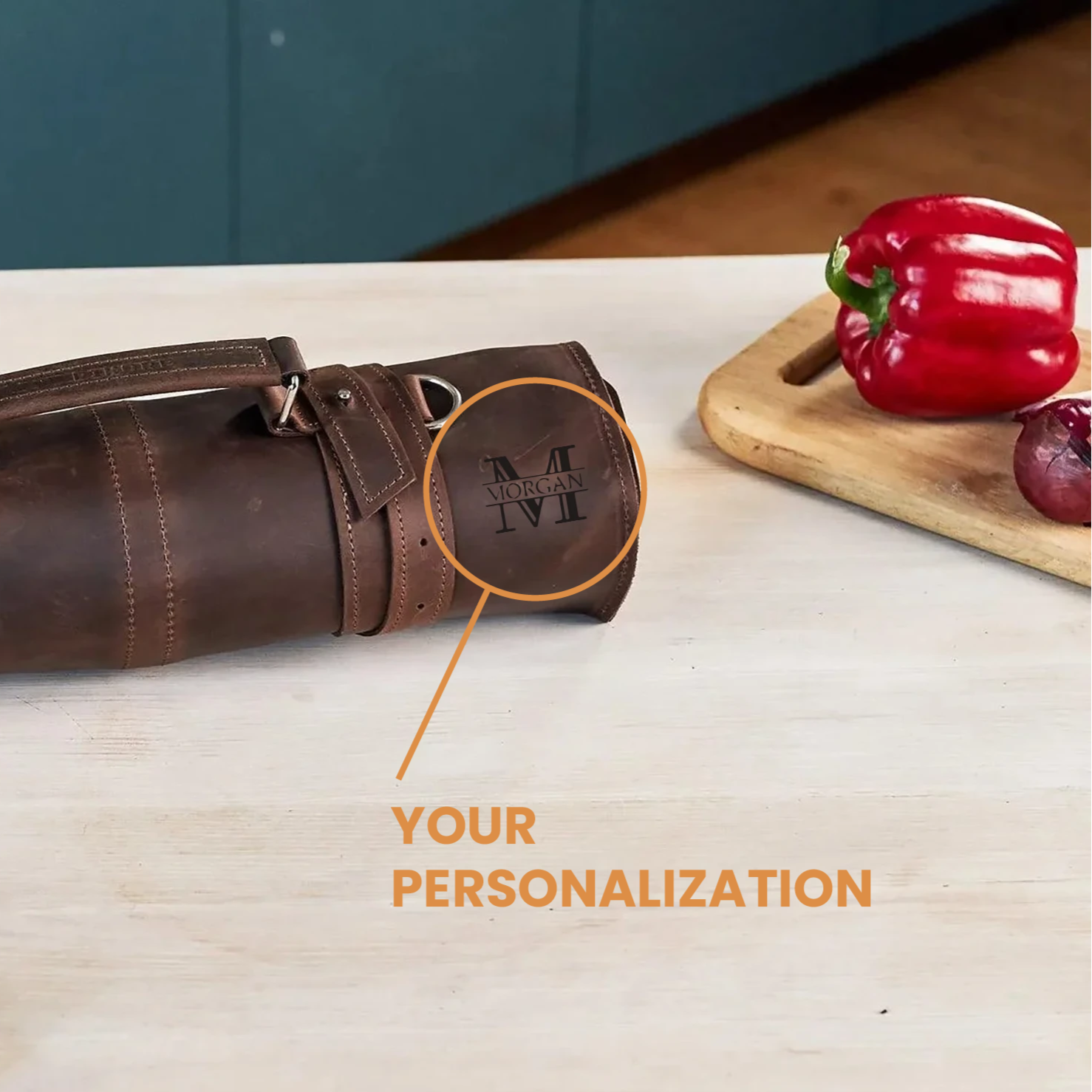 Leather BBQ Bag