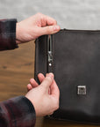 Leather BBQ Tool Organizer