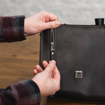 Leather BBQ Tool Organizer