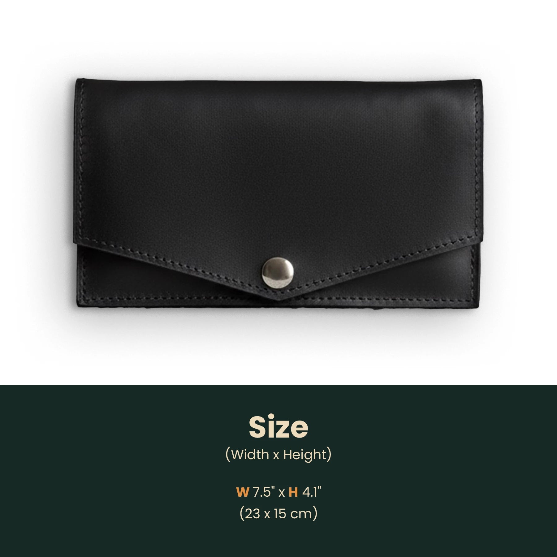 Leather Belt Bag Size Banner