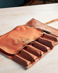 Leather Canvas Chef Roll