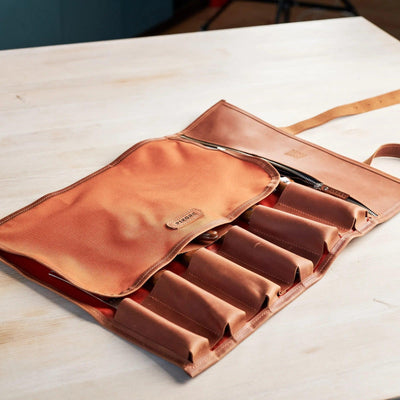 Leather Canvas Chef Roll