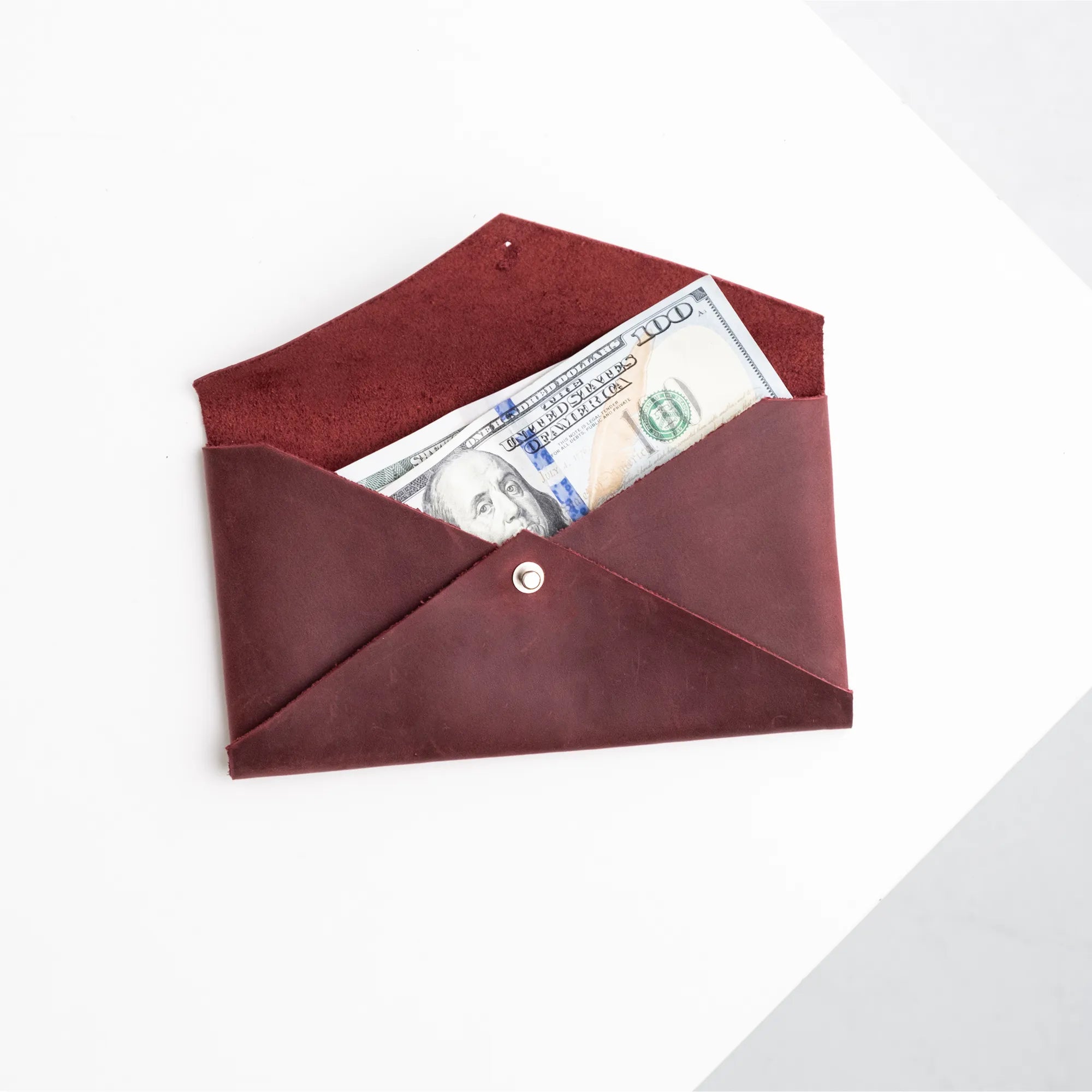 Leather Cash Envelope