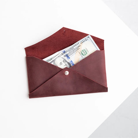 Leather Cash Envelope