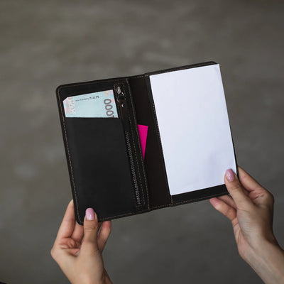 Leather Checkbook Cover