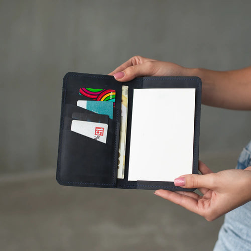 Leather Checkbook Holder