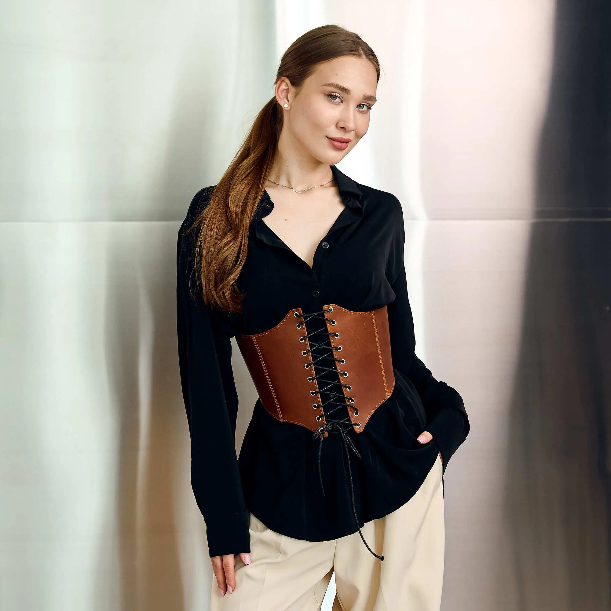 Leather Corset for Women