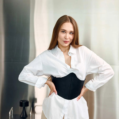 Leather Corset Plus Size