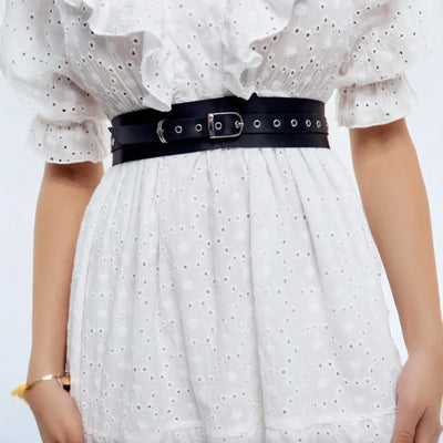 Leather Corset Waist Belt