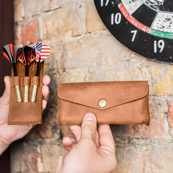 Leather Dart Pouch