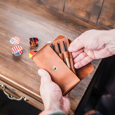 Leather Dart Wallet
