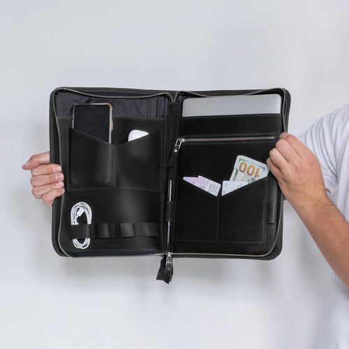 Leather Document Portfolio