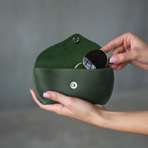 Leather Eyeglass Case