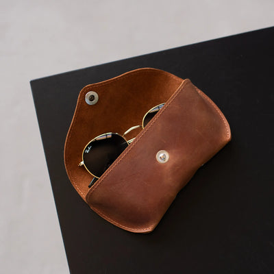 Leather Glasses Case