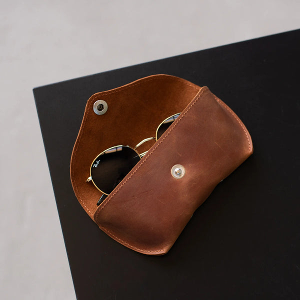 Leather Glasses Case