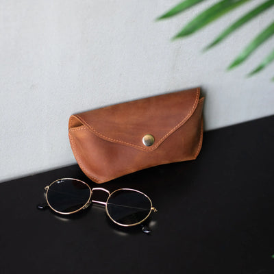 Leather Glasses Sleeve