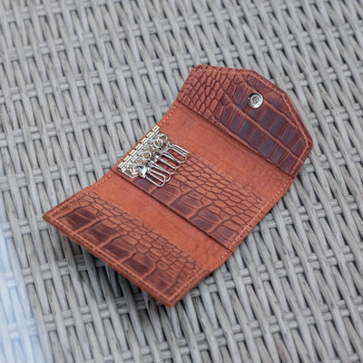 Leather Key Holder Wallet