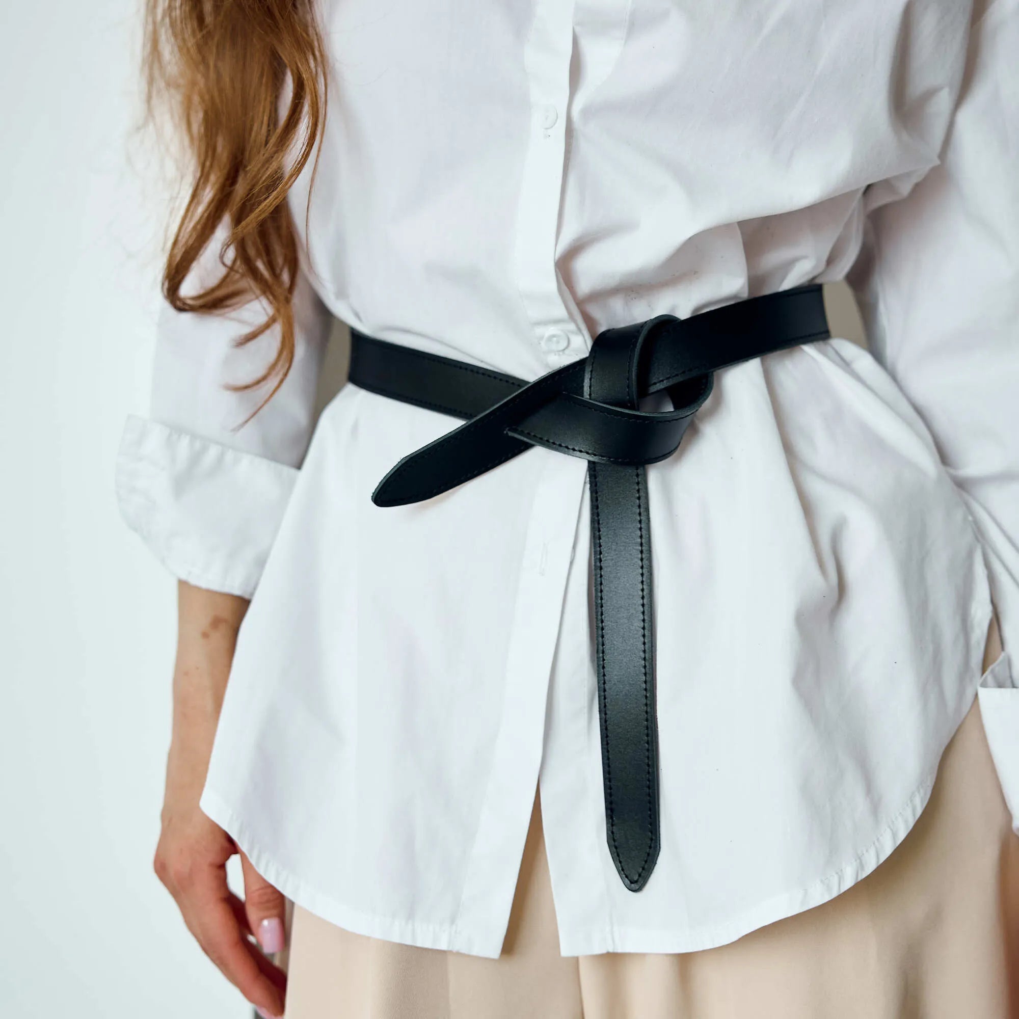 Leather Knot Belt