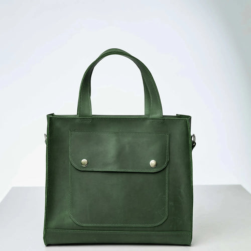 Leather Laptop Handbag