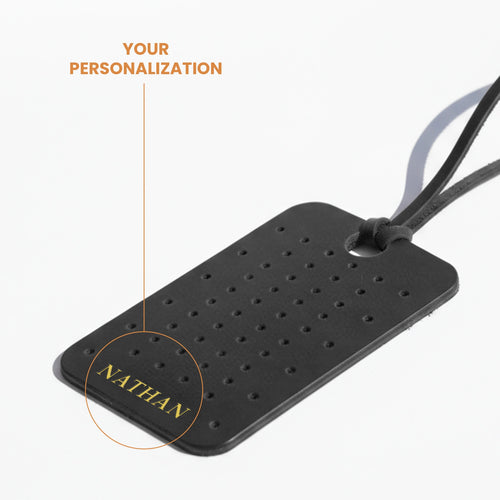 Leather Luggage Tag