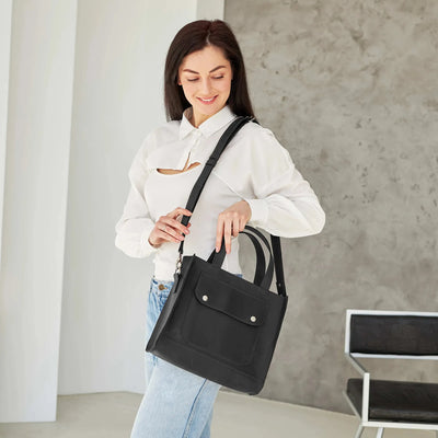 Leather Messenger Bag