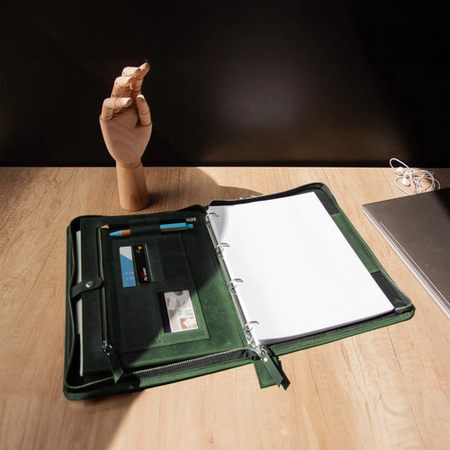 Leather Portfolio Organizer