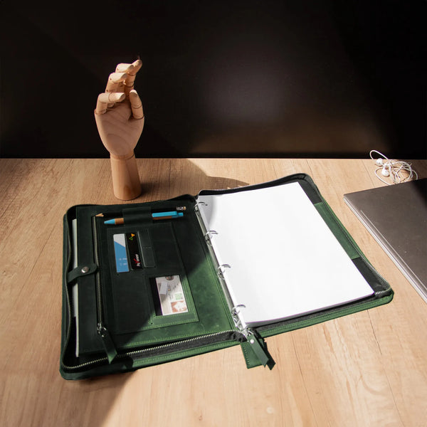 Leather Portfolio Organizer