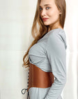 Leather Waist Corset