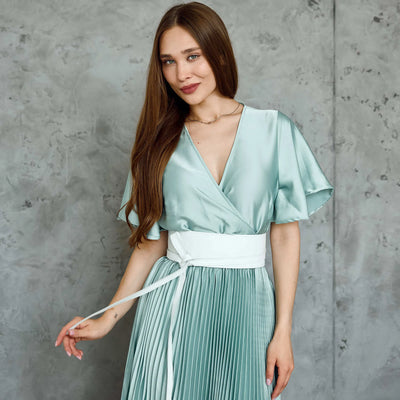 Leather Waist Tie Belt