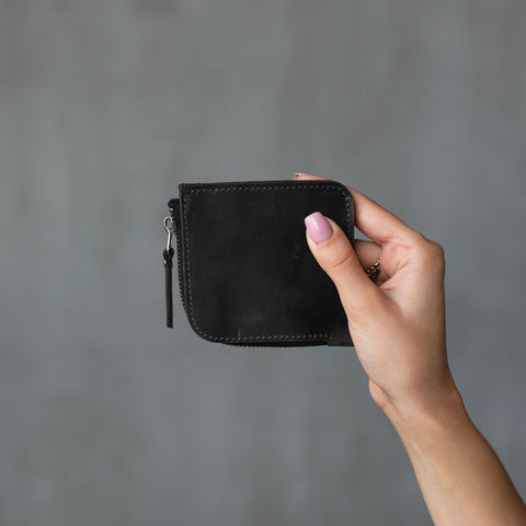 Leather Wallet Black