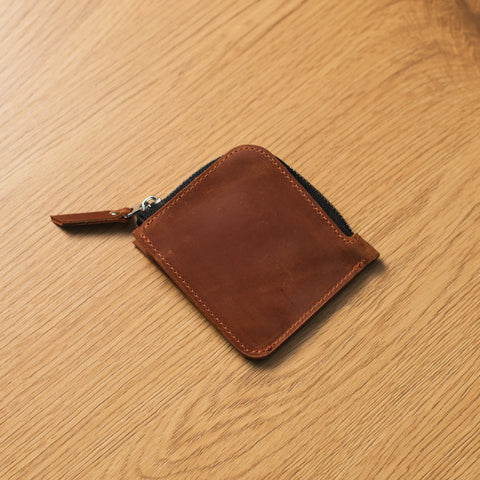 Leather Wallet Card Holder