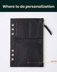 Leather Insert with Pockets