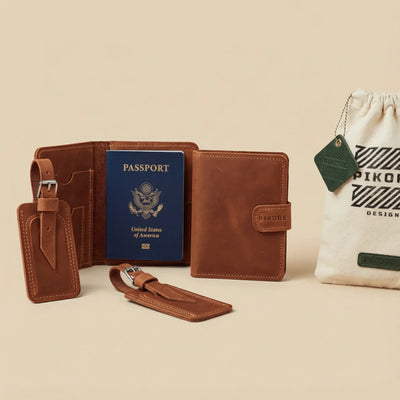 Couple's Passport Wallets & Luggage tag
