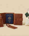 Couple's Passport Wallets & Luggage tag