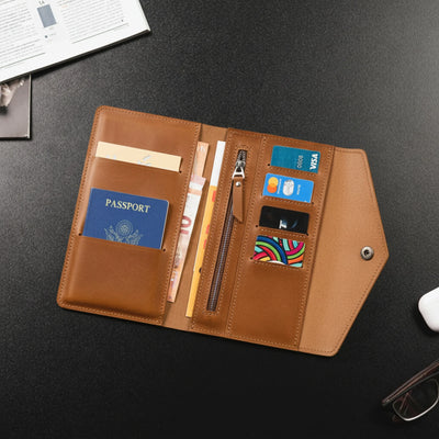 Leather Travel Wallet