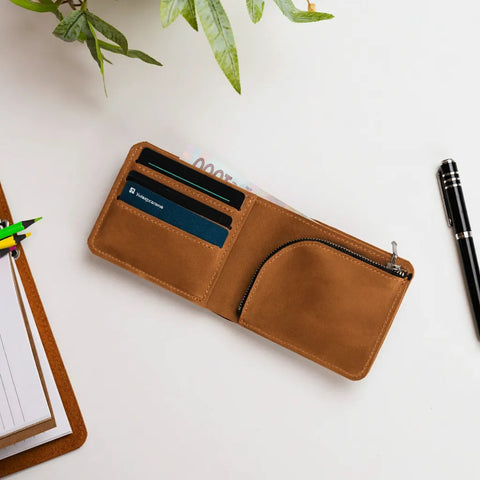 Personalized Leather Wallet