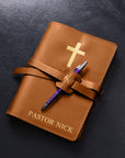 Personalized Leather Prayer Journal