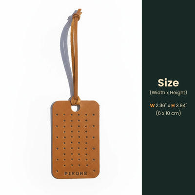 Luggage Tag Size Banner