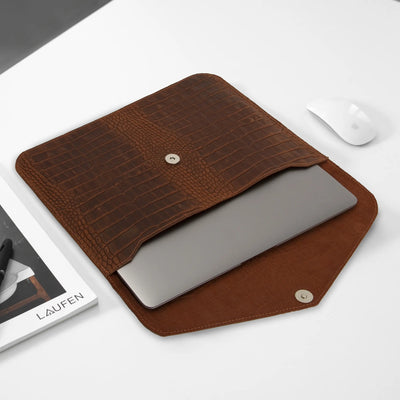 Macbook Pro 14 Leather Sleeve