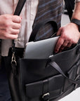 Mens Leather Computer Bag