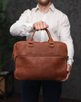 Mens Leather Messenger Bag