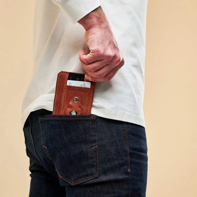 Mens Wallet with Airtag