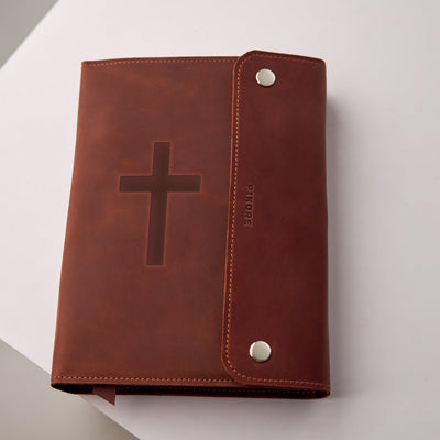 Monogrammed Bible Cover