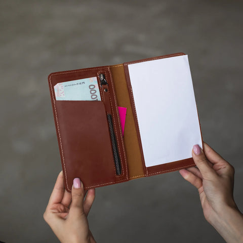Monogrammed Checkbook Cover