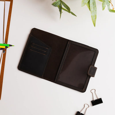 Monogrammed Passport Holder