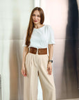 O Ring Leather Belt