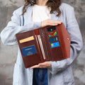 Leather Travel Wallet